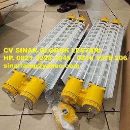 Lampu Explosion Proof HRY52 2x18w Warom Explosion Proof Light Fittings